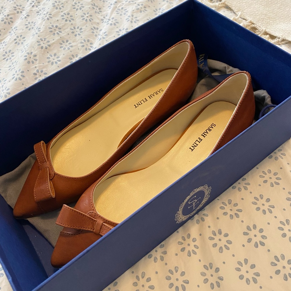Sarah Flint “Natalie” flats NIB